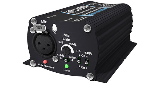 SONIFEX AVN-DIO09 Microphone Input to Dante® - 305broadcast