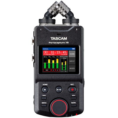 Tascam Portacapture X6 6-channel 32-bit float Portable Audio Field Recorder