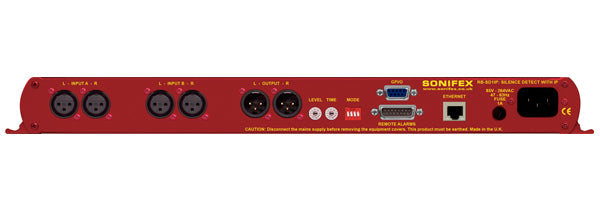 Sonifex RB-SD1IP Silence Detection Unit With Ethernet & USB