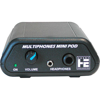 Henry Engineering MULTIPHONES MINI POD™- COMPACT STEREO HEADPHONE AMPLIFIER - 305broadcast