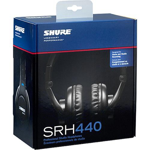 Shure SRH440 Professional Studio Headphones (Black) - 305broadcast