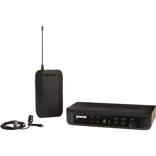 Shure BLX14/CVL Wireless Microphone System with CVL Lavalier Microphone, H9 - 305broadcast