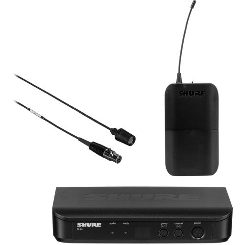Shure BLX14/CVL Wireless Microphone System with CVL Lavalier Microphone, H9 - 305broadcast