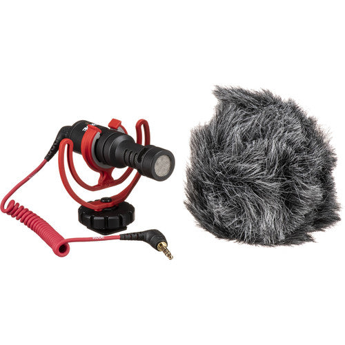 RODE VideoMicro II Ultracompact Camera-Mount Shotgun Microphone Wired Audio  Beginner Kit