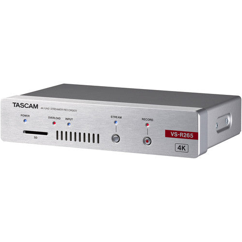 Tascam VSR-265 - 4K/UHD Streamer/Recorder - 305broadcast
