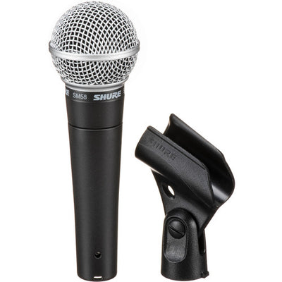 Shure SM58-CN Cardioid Dynamic Vocal Microphone with Cable - 305broadcast