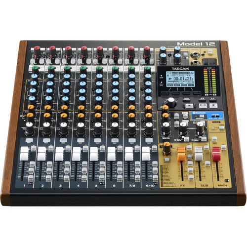 Tascam Model 12 12-Track Digital Recording Mixer With DAW Controller &  Audio Interface | 305broadcast