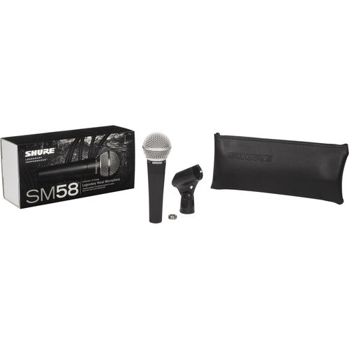 Shure SM58-LC Cardioid Dynamic Vocal Microphone - 305broadcast