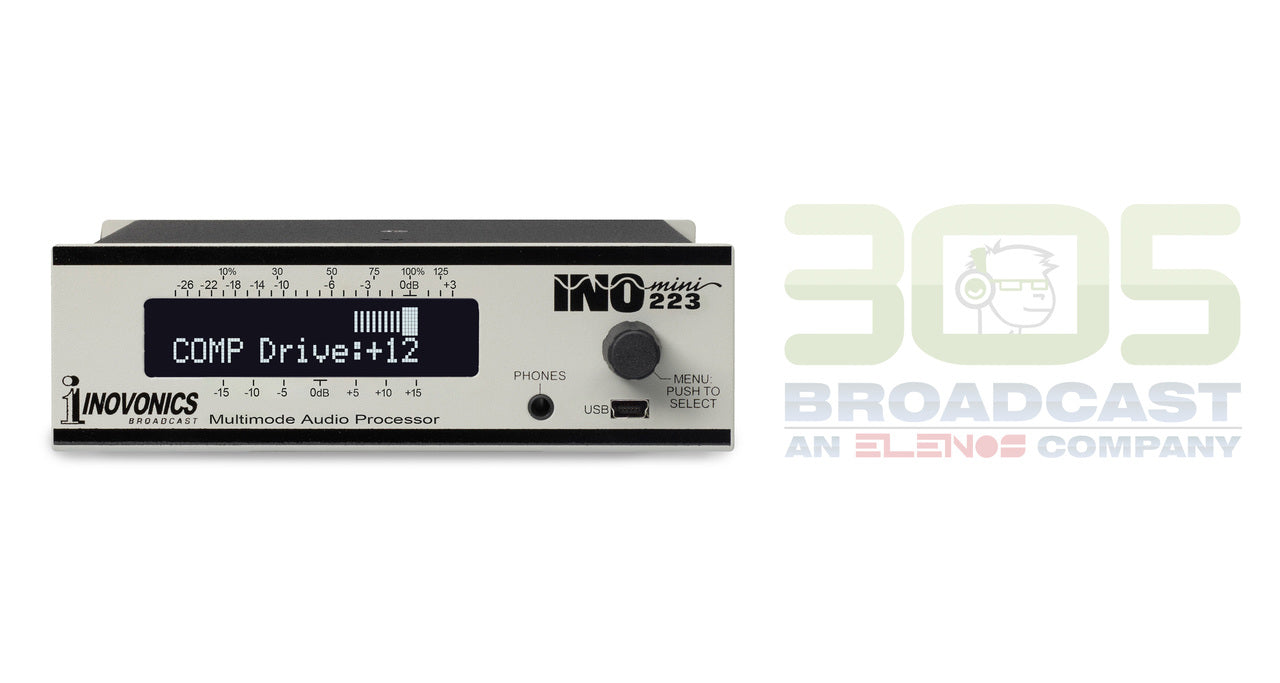 Inovonics 223 - Multimode Audio Processor - 305broadcast