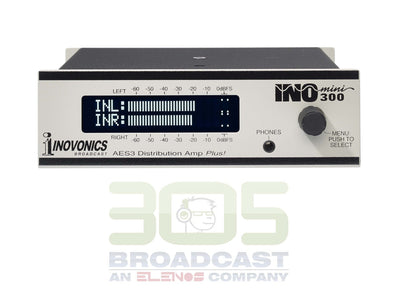 Inovonics INOmini 300 AES Distribution Amp Plus! - 305broadcast