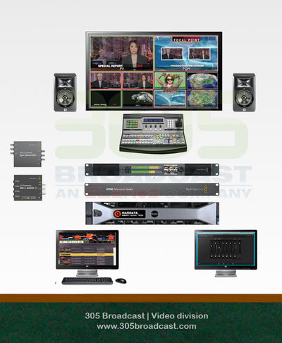 TV Studio setup kit Entry Level - 305broadcast
