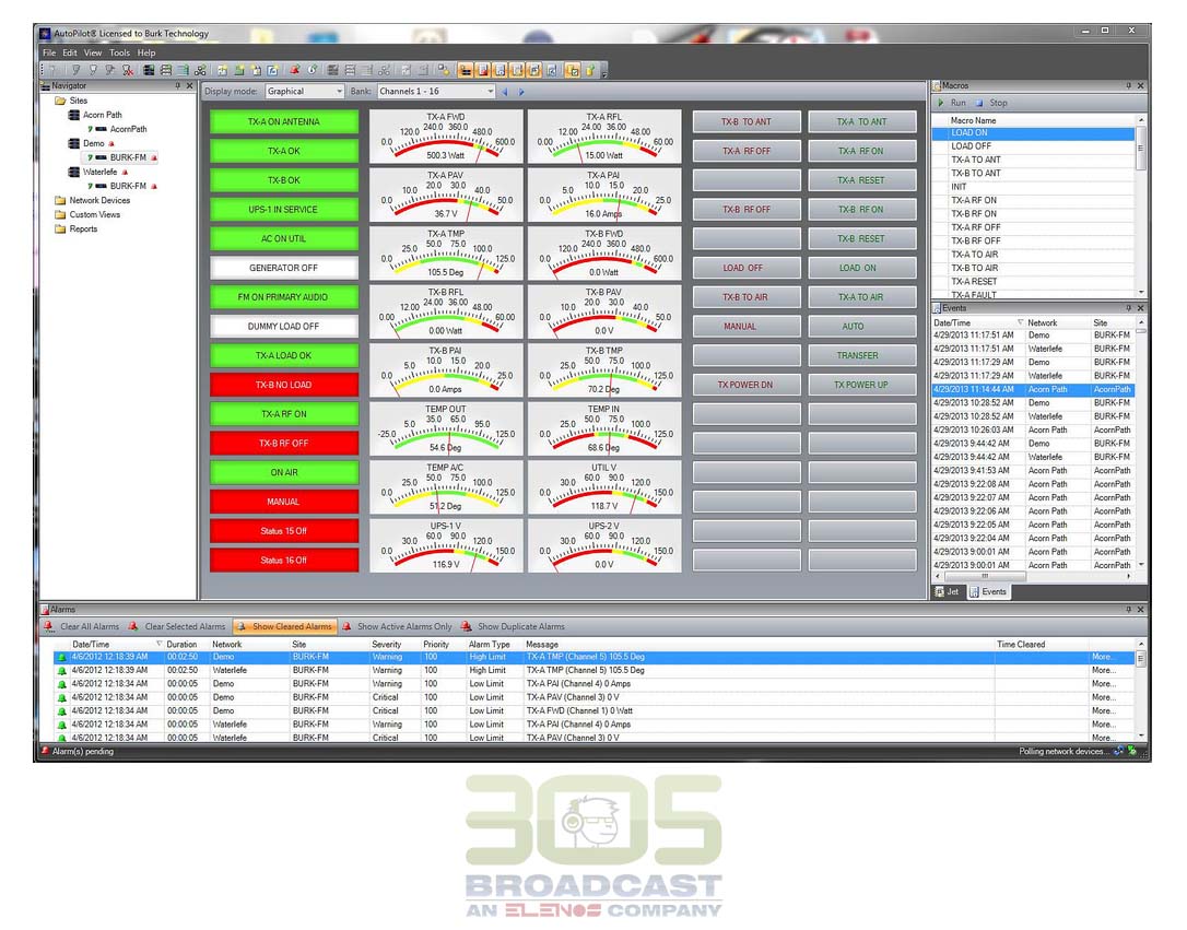 Burk AutoPilot ARC SOLO - 305broadcast