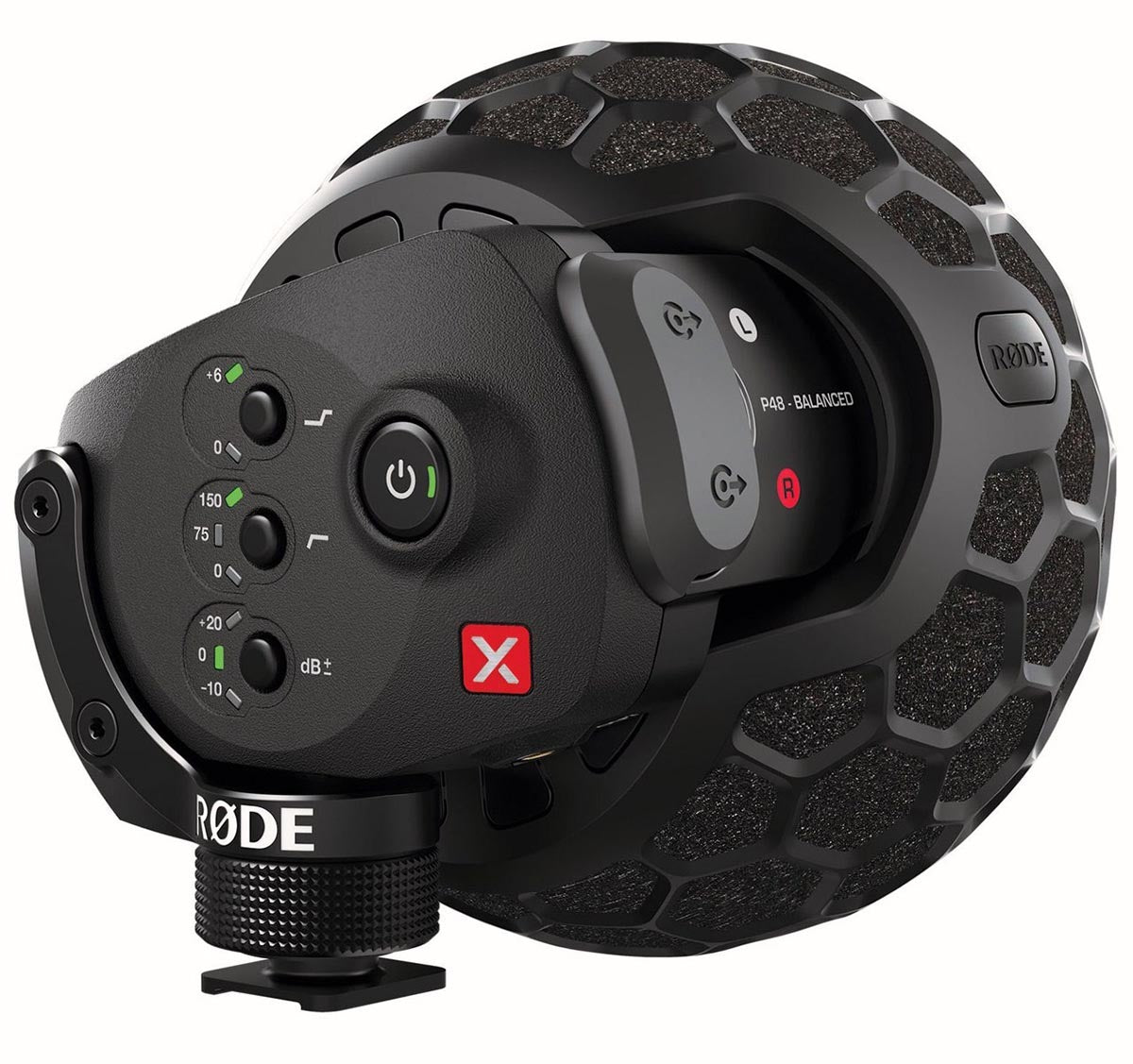 Rode Stereo VideoMic X (SVMX) - Broadcast-Grade Stereo On-Camera 