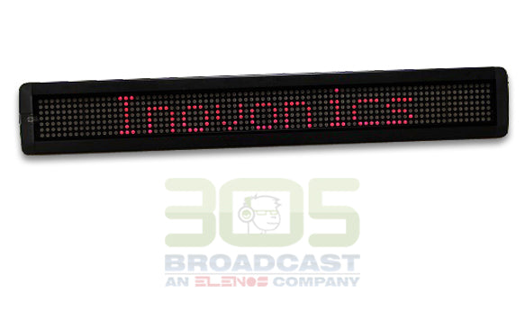 Inovonics 402-01 LED Sign Display - 305broadcast