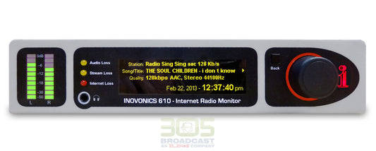 Inovonics 610 Internet Radio Monitor - 305broadcast