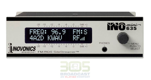 Inovonics 635 INOmini FM/RDS SiteStreamer - 305broadcast