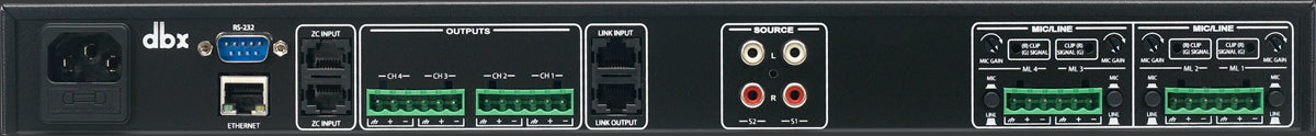DBX 640m - Digital Zone Processor 6x4 - 305broadcast