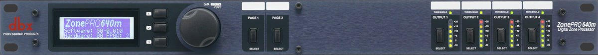 DBX 640m - Digital Zone Processor 6x4 - 305broadcast