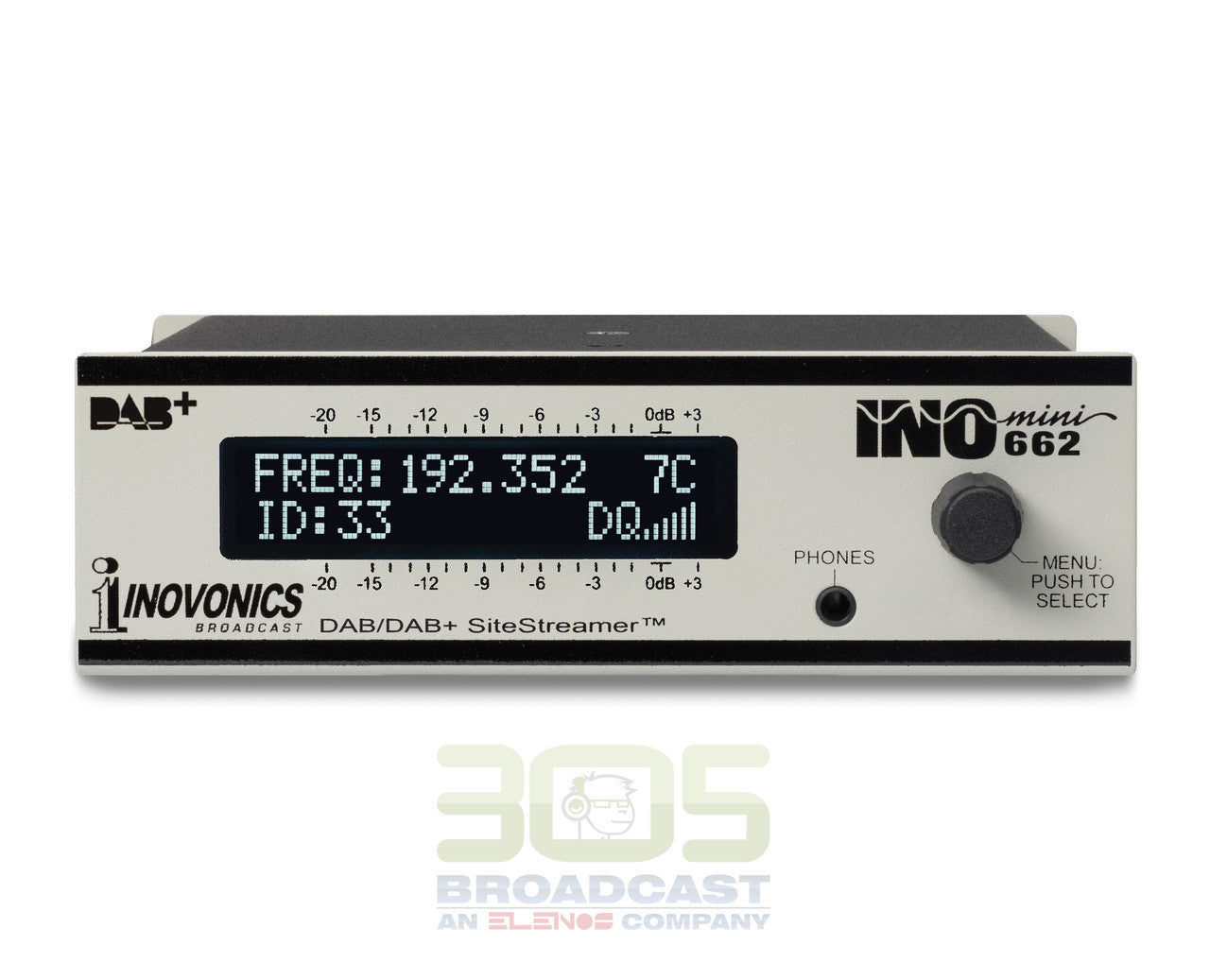 Inovonics 662 - INOmini DAB/DAB+ SiteStreamer™ - 305broadcast