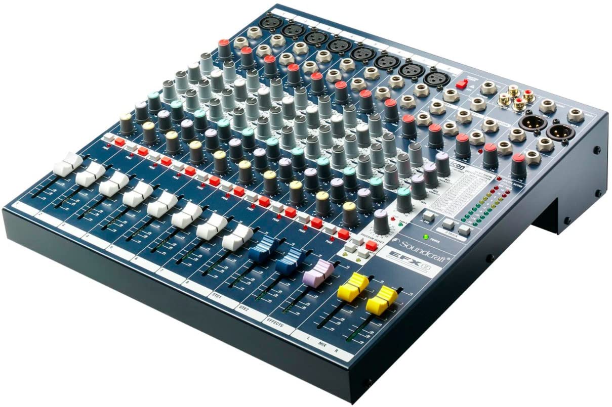 Soundcraft EFX8 High-Performance 8-Channel Lexicon Effect Mixer - 305broadcast
