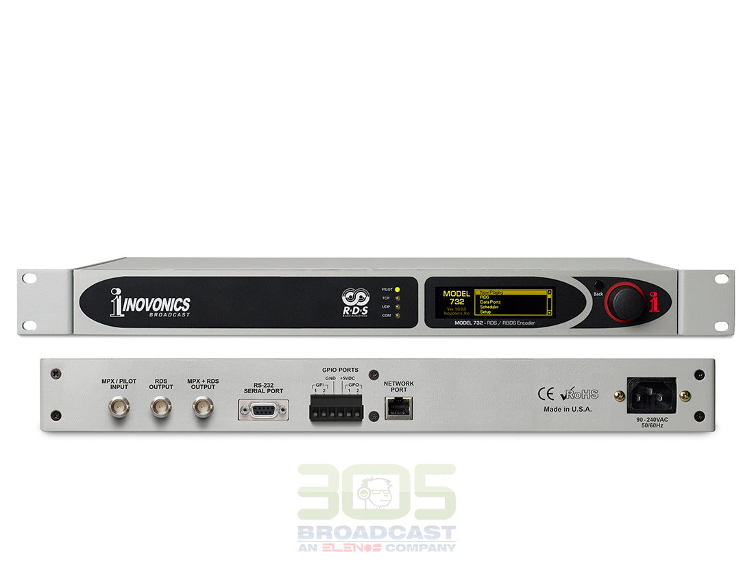 Inovonics 732 -Advanced Dynamic RDS Encoder - 305broadcast