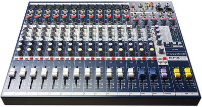 Soundcraft EFX12 High-Performance 12-Channel Lexicon Effect Mixer - 305broadcast