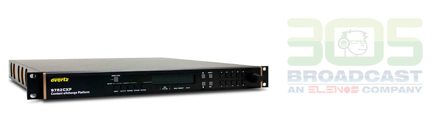 Evertz 9782CXP - 305broadcast