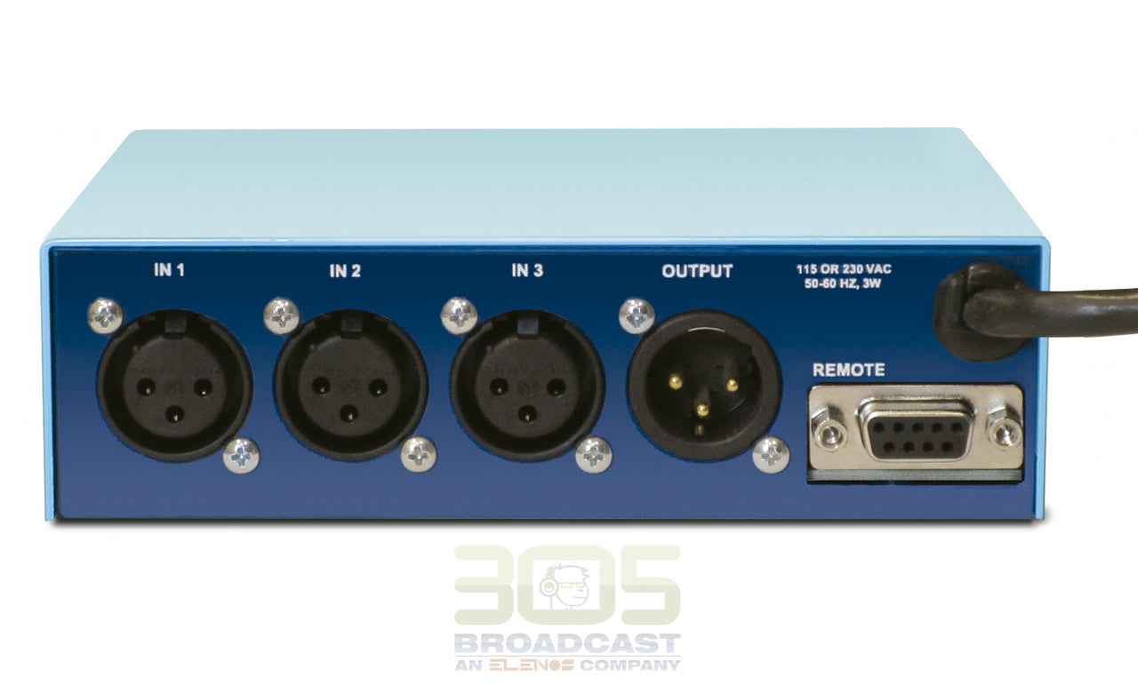 Henry Engineering AES DIGISWITCH 3X1™ - AES Digital Audio Switch - 305broadcast
