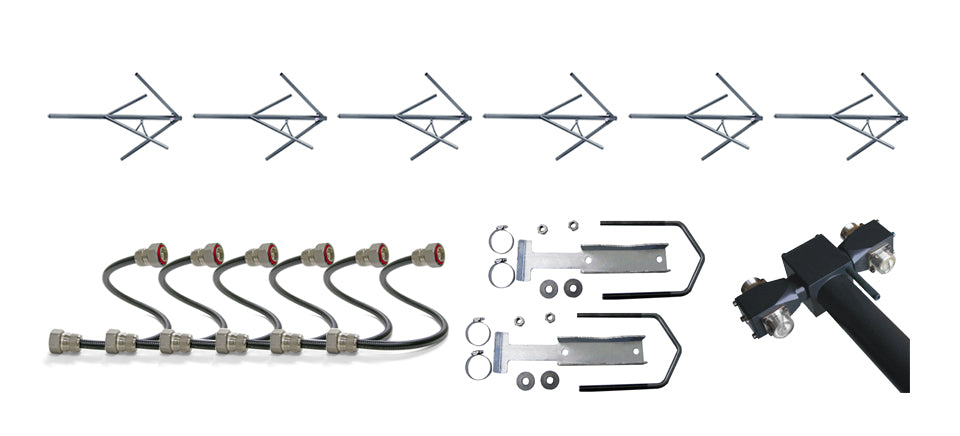 6 BAYS FM ANTENNA SYSTEM FOR 10 KW - AKG7 - 305broadcast