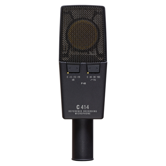 AKG Pro Audio C414 XLS Instrument Condenser Microphone, Multipattern - 305broadcast