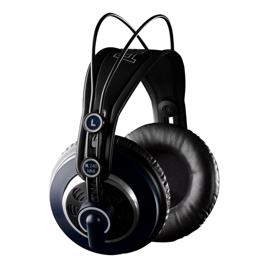 AKG Pro Audio K240 STUDIO Over-Ear, Semi-Open, Professional Studio Headphones - 305broadcast