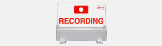 RECORDING LIGHT - Table top mount - 305broadcast