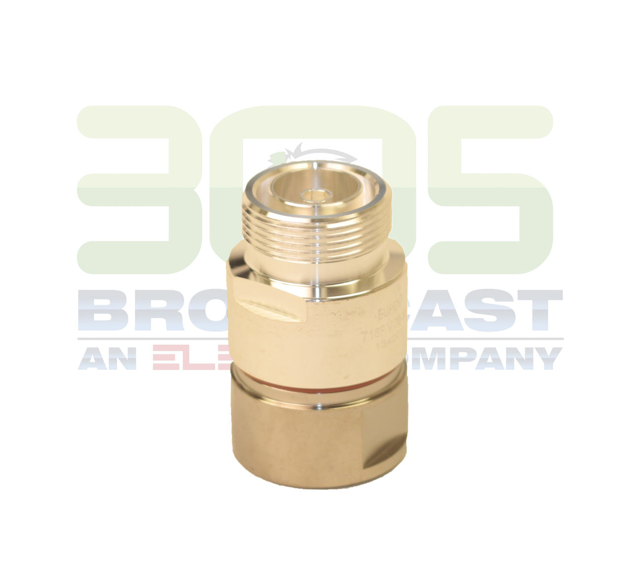 CONNECTOR DIN 7-16 FEMALE STRAIGHT FOR CABLE 7/8" FOAM - 305broadcast