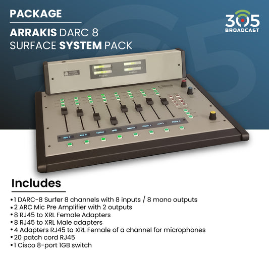 305 BROADCAST - ARRAKIS DARC 8 SURFACE SYSTEM PACK - 305broadcast