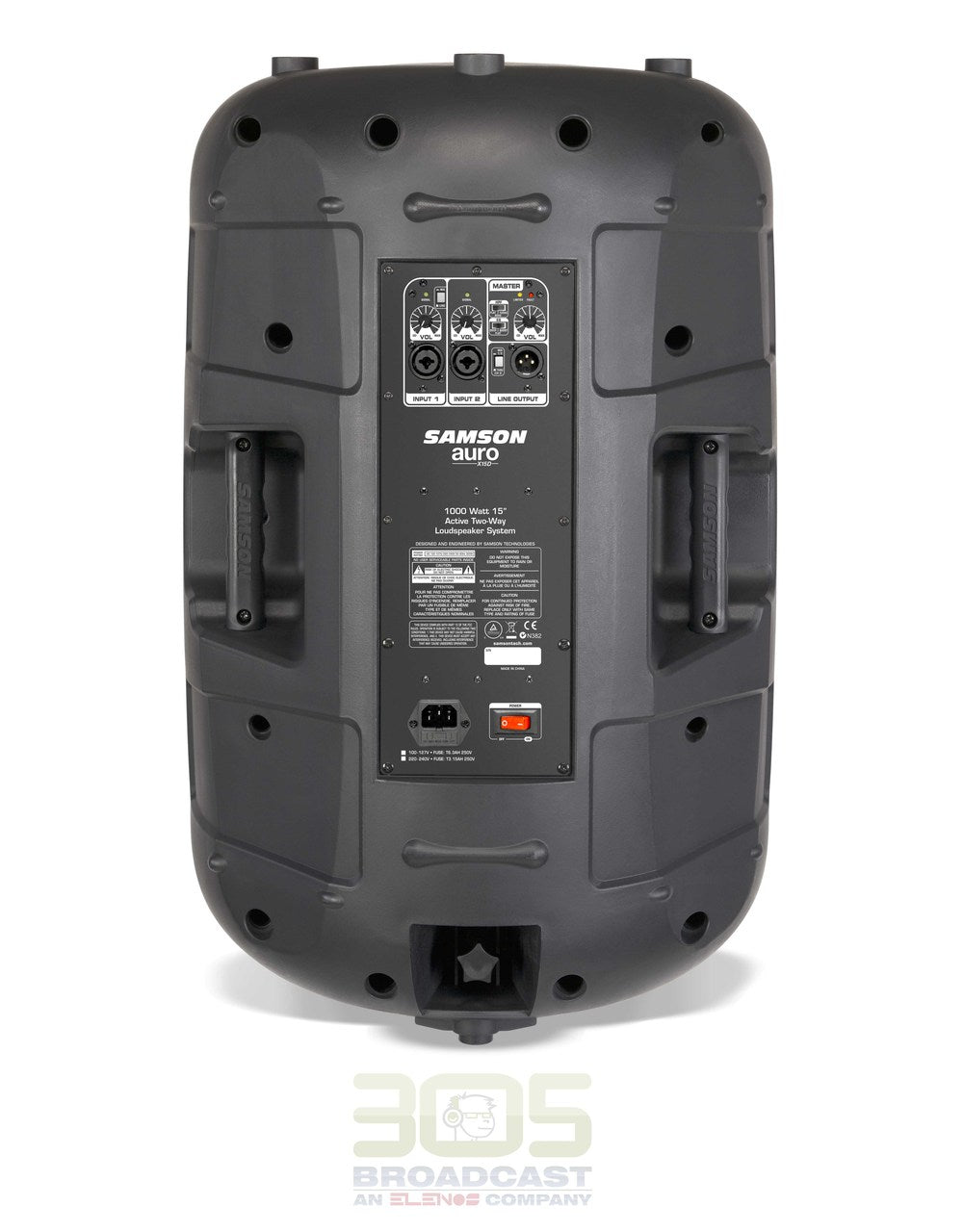 Auro X15D - 1000W 2-Way Active Loudspeaker - 305broadcast