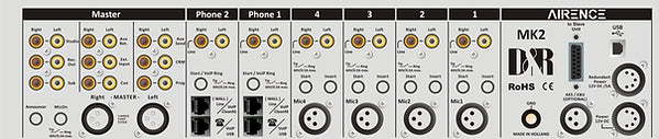 D&R Airence USB - 6 Ch On-Air/Production Console - 305broadcast