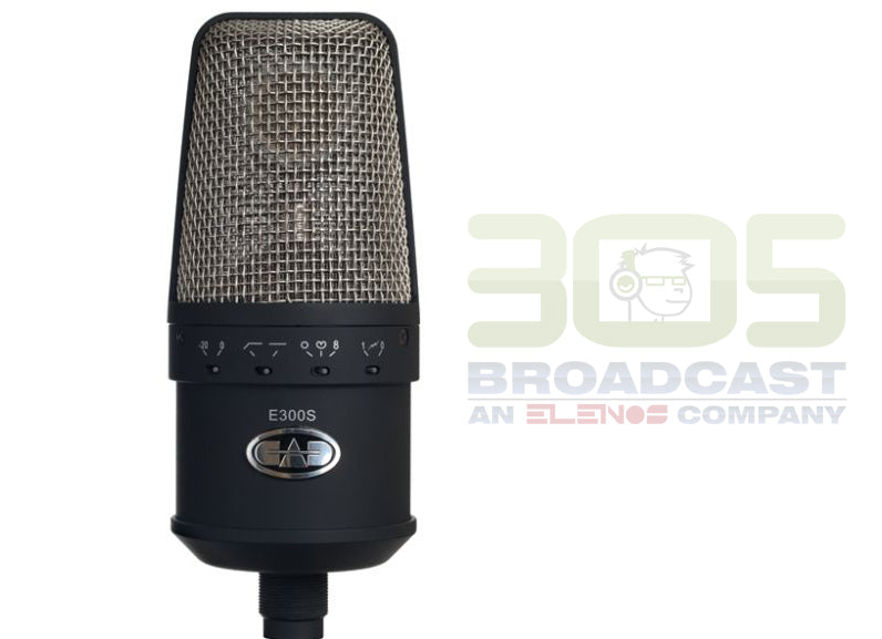 CAD Audio E300S - Large Diaphragm Multi-Pattern Condenser Microphone - 305broadcast