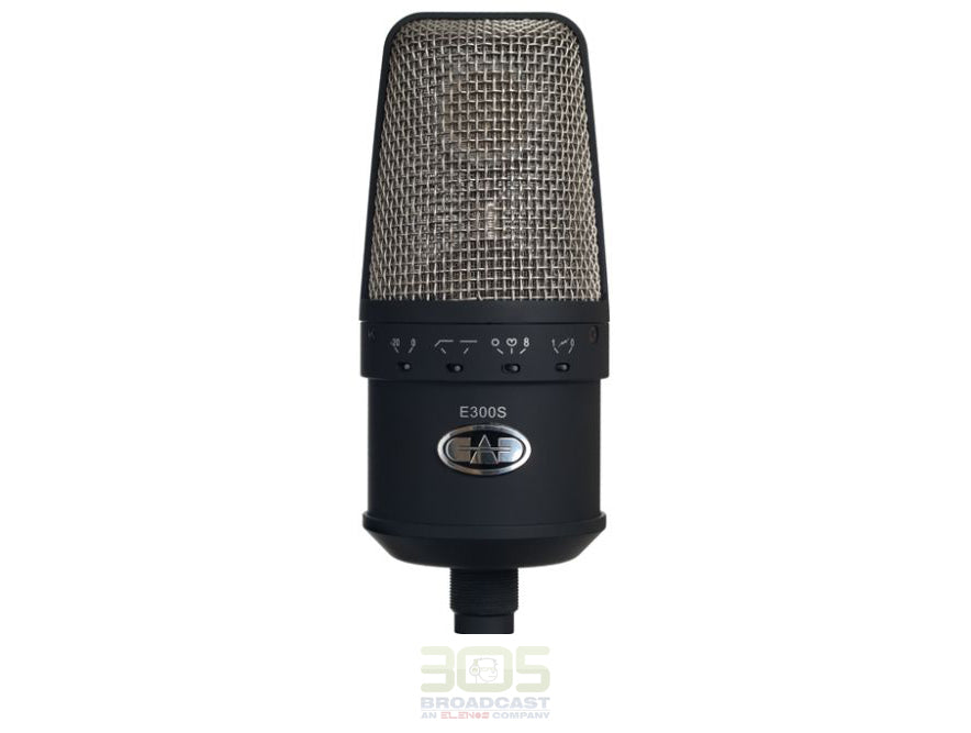 CAD Audio E300S - Large Diaphragm Multi-Pattern Condenser Microphone - 305broadcast