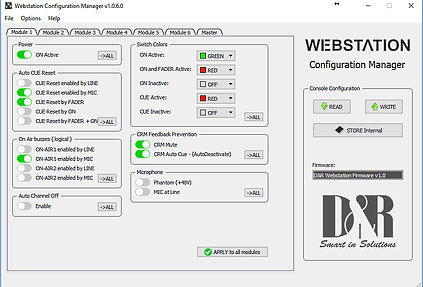 D&R Webstation-USB - Broadcast Radio On-air Console - 305broadcast