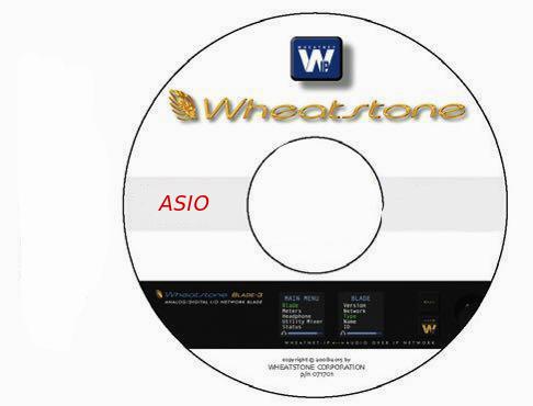 Wheatstone WNPC-XX-SA Series - ASIO driver software and software license seed - 305broadcast