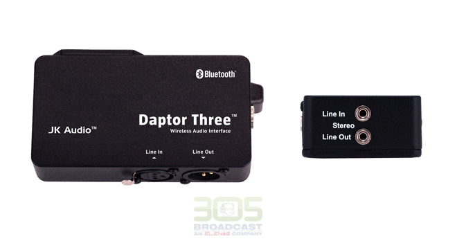 JK AUDIO Daptor Three Wireless Audio Interface - 305broadcast