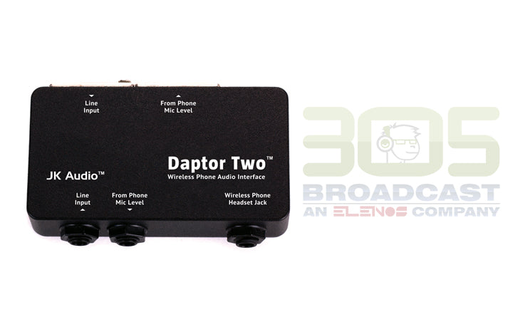 JK AUDIO Daptor Two Wireless Phone Audio Interface - 305broadcast