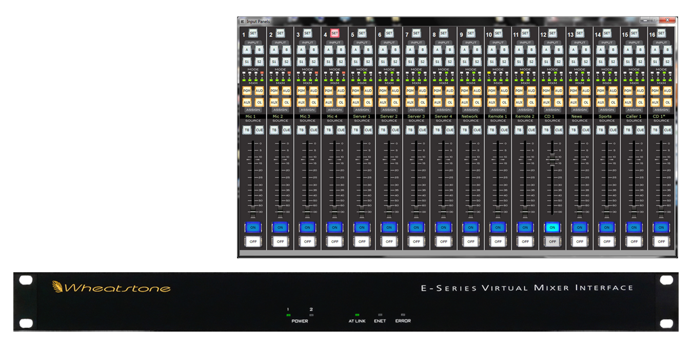 Wheatstone GlassE - Remote Control Surface Interface - 305broadcast