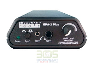 Broadcast Tools HPA-2 Plus Headphone amplifier - 305broadcast