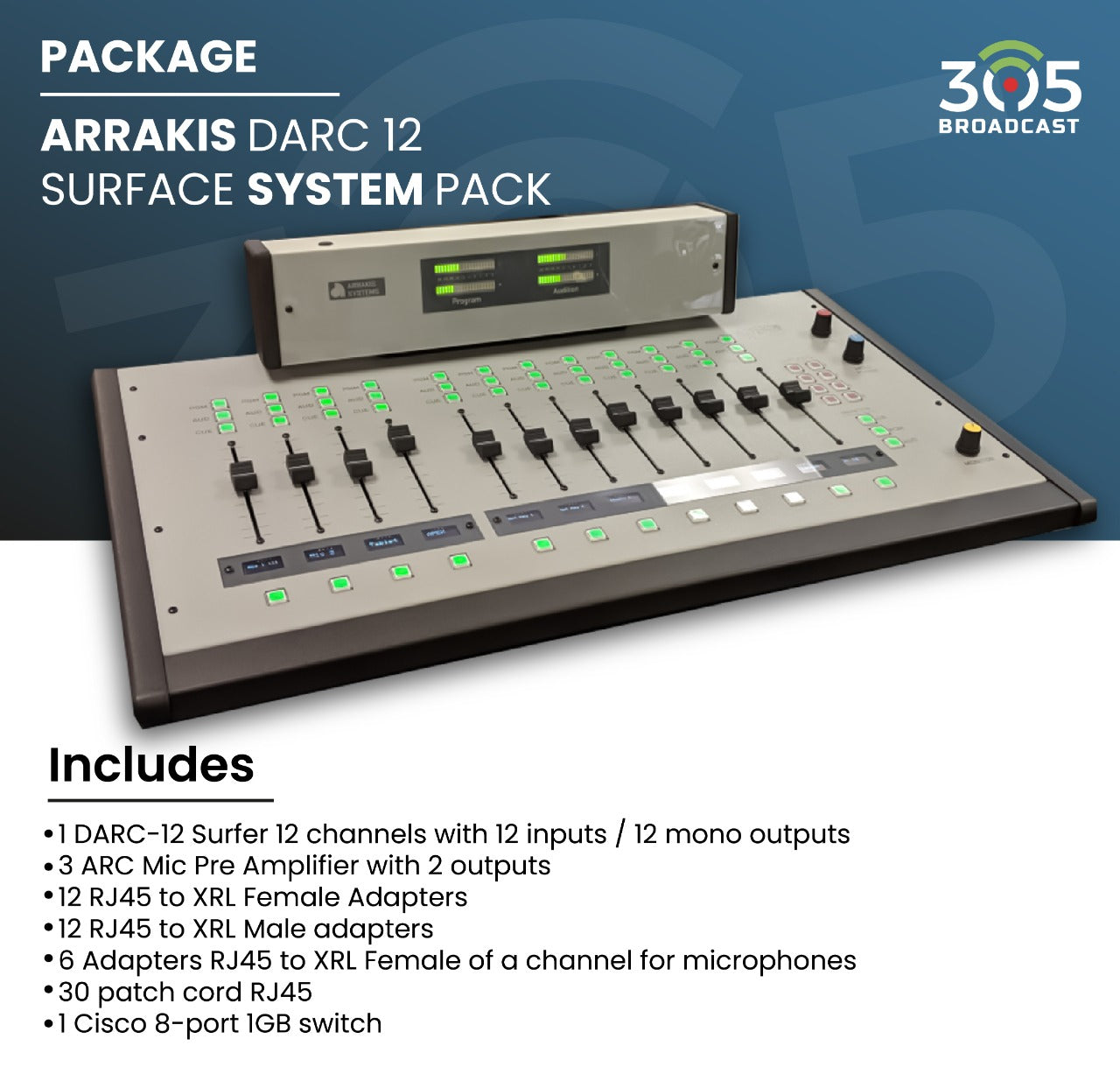 305 BROADCAST - ARRAKIS DARC 12 SURFACE SYSTEM PACK - 305broadcast