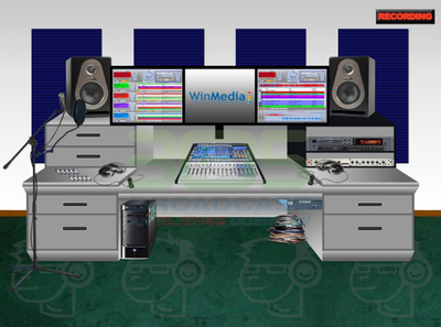 Recording Studio Medium Analog Package - 305broadcast