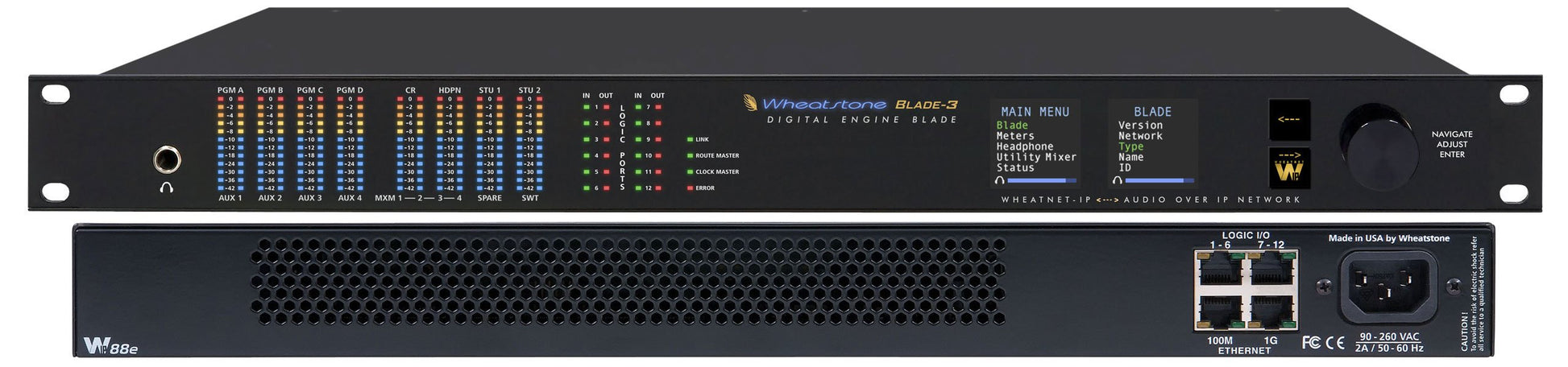 Whatstone GSX-2416/2420/2424 - Digital Audio Console Surface - 305broadcast