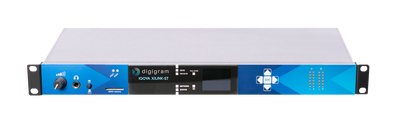 Digigram IQOYA X/LINK-ST 1U Stereo IP Audio Codec with 2 I/O Channels - 305broadcast