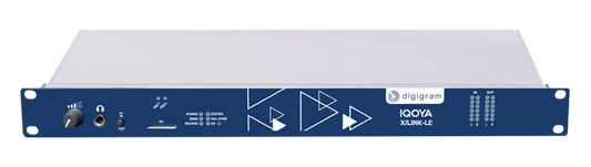 Digigram IQOYA X/LINK-LE 1U Stereo IP Audio Codec sin LCD - 305broadcast