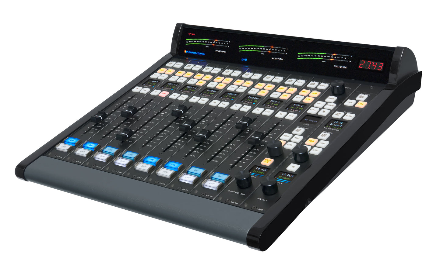 Wheatstone L-Series and L-Series-EQ  -  On Air console - 305broadcast